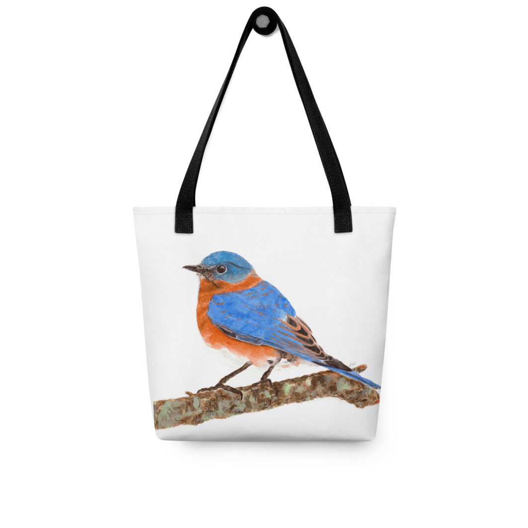 Mountain blue bird (tote bag) - Image 3