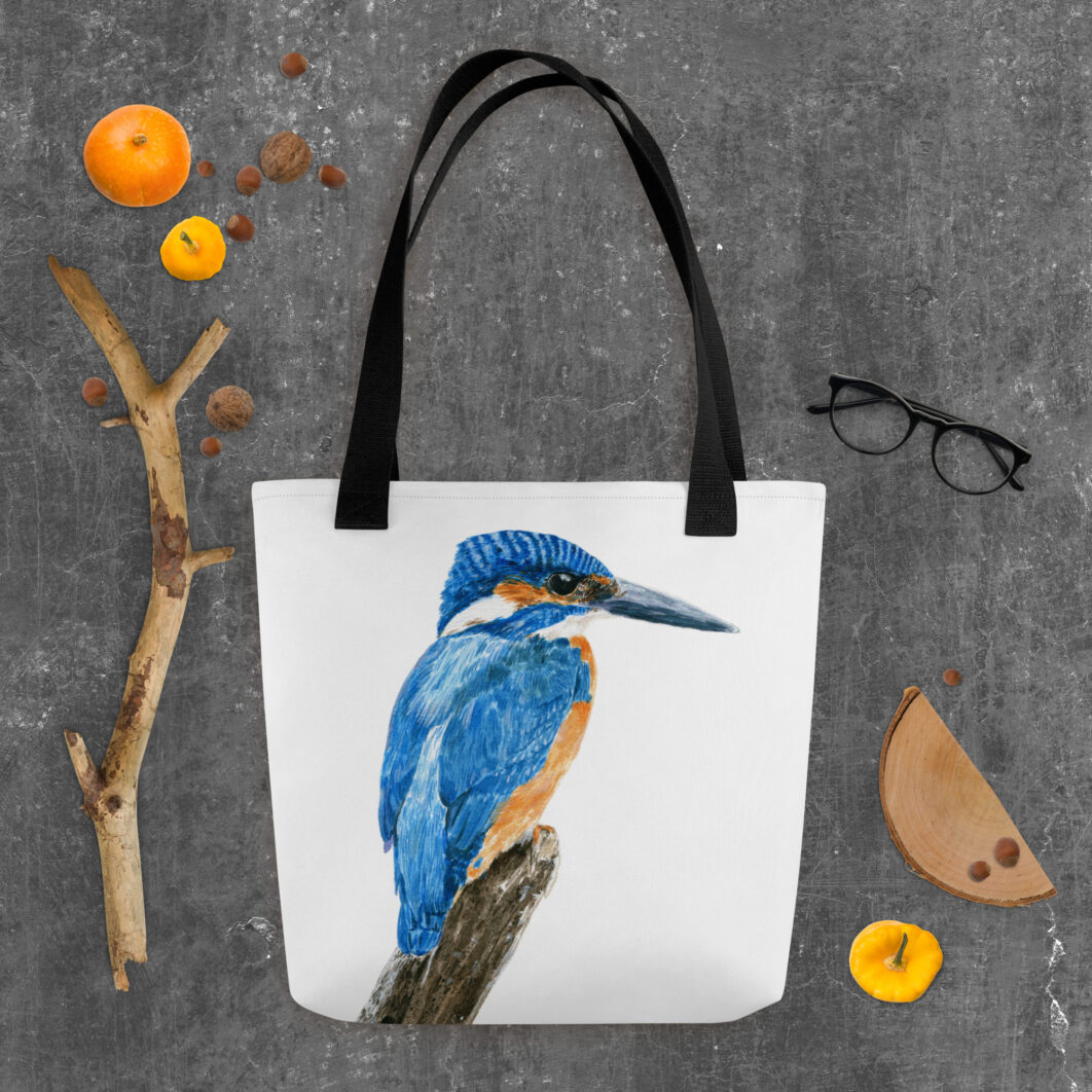 Kingfisher (tote bag) - Image 6