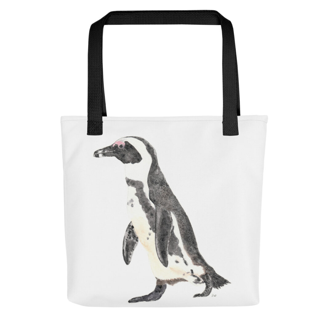 African penguin walking (tote bag)