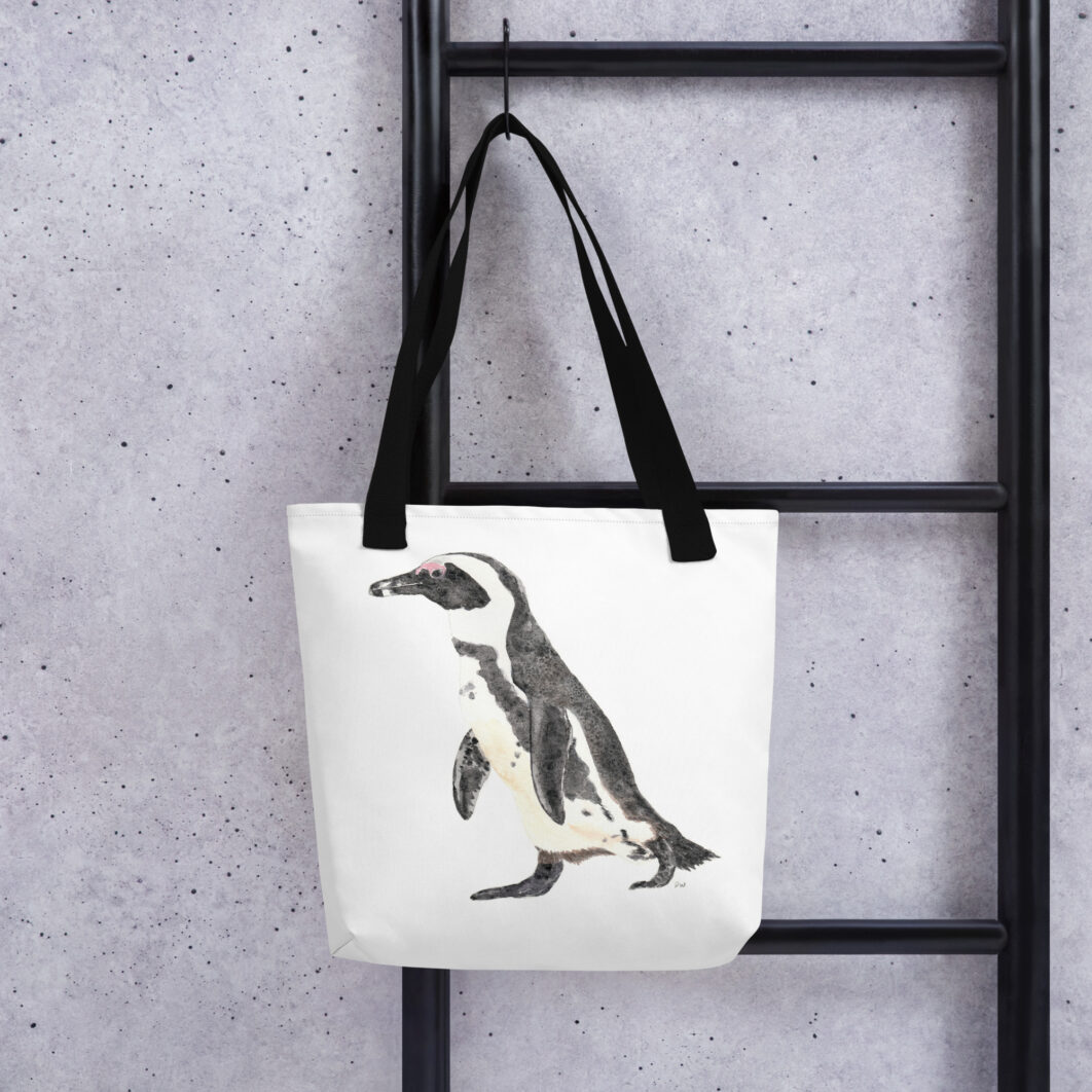 African penguin walking (tote bag) - Image 5