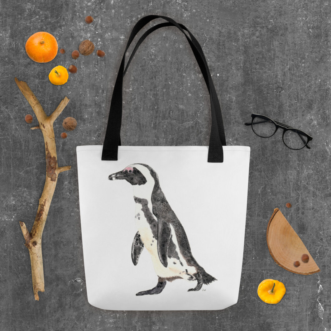 African penguin walking (tote bag) - Image 6