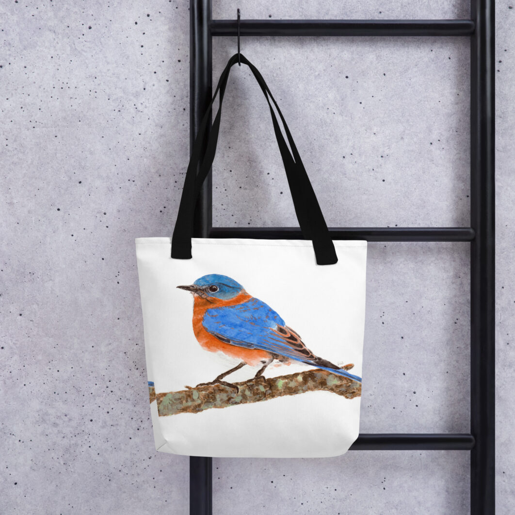 Mountain blue bird (tote bag) - Image 5