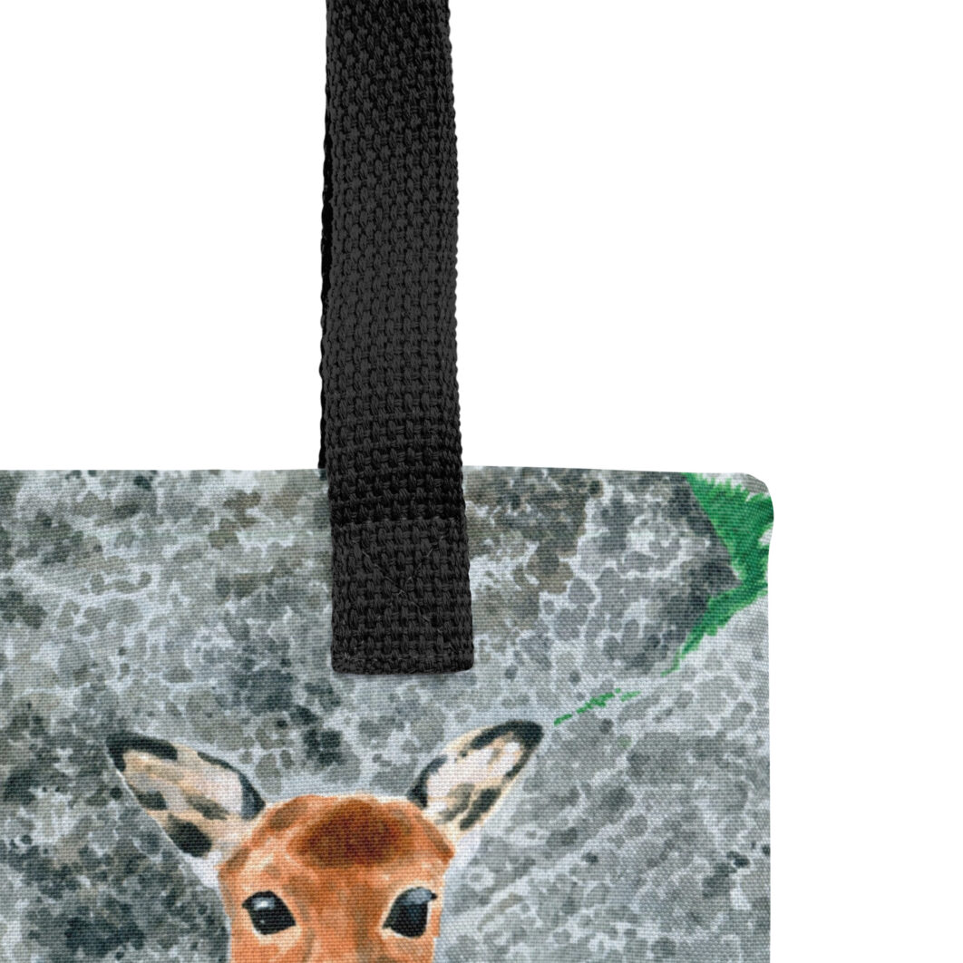 Mother deer and little fawn (tote bag) - Image 4