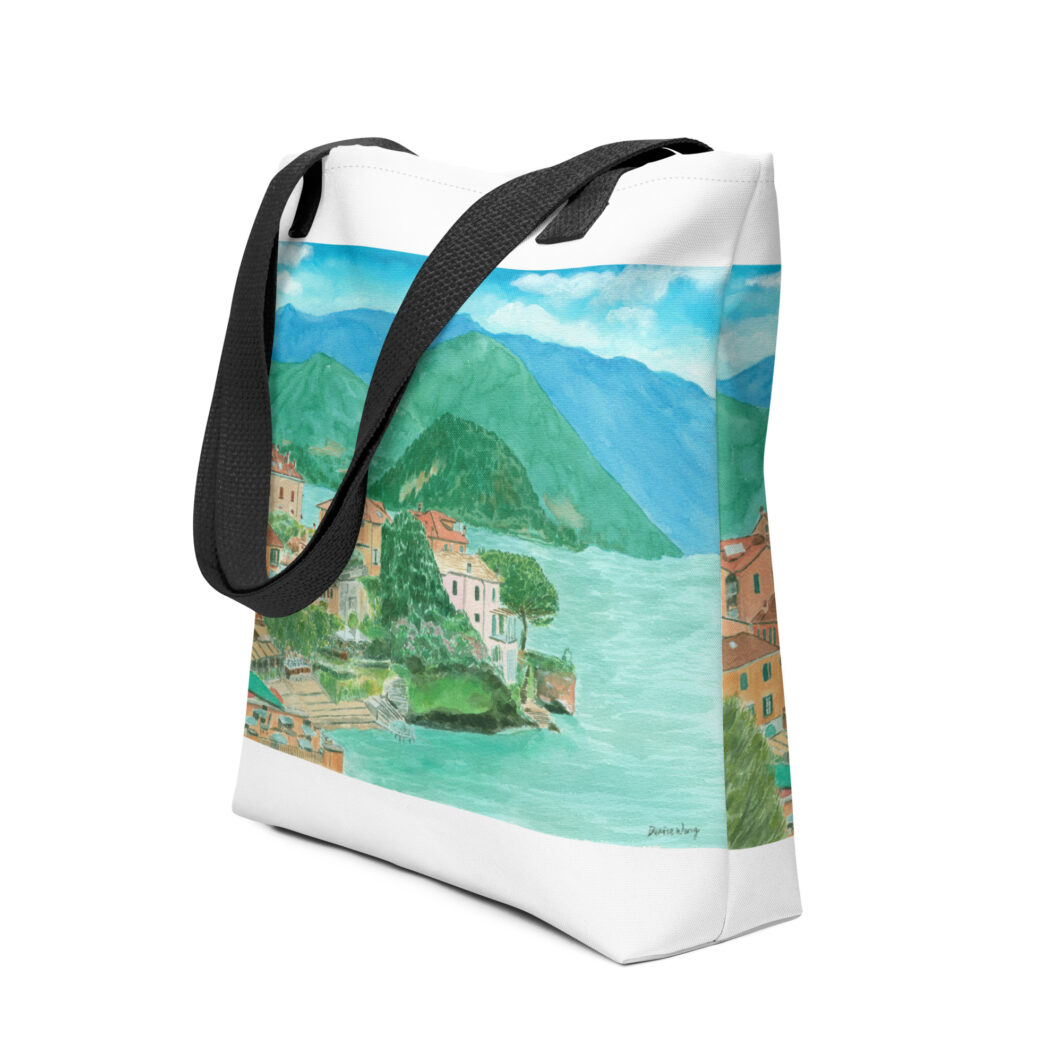 Italian villas on Lake Como, Lombardy, Italy (tote bag) - Image 2