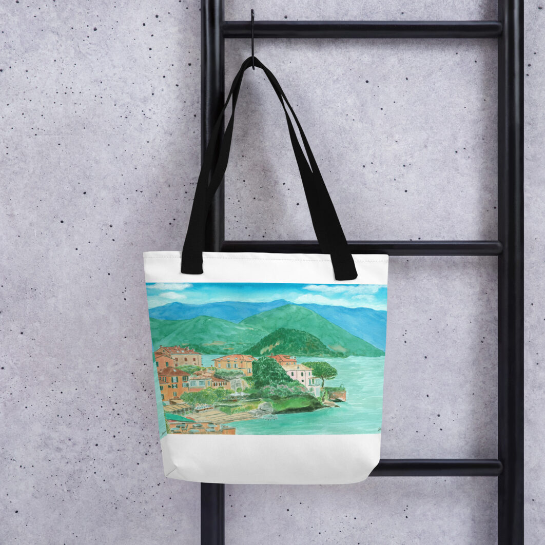 Italian villas on Lake Como, Lombardy, Italy (tote bag) - Image 7