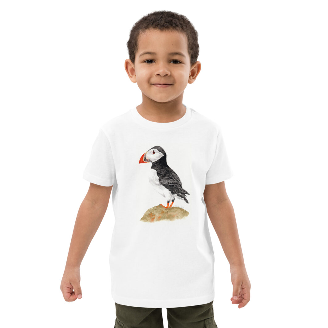 Puffin (organic cotton kids t-shirt) - Image 4