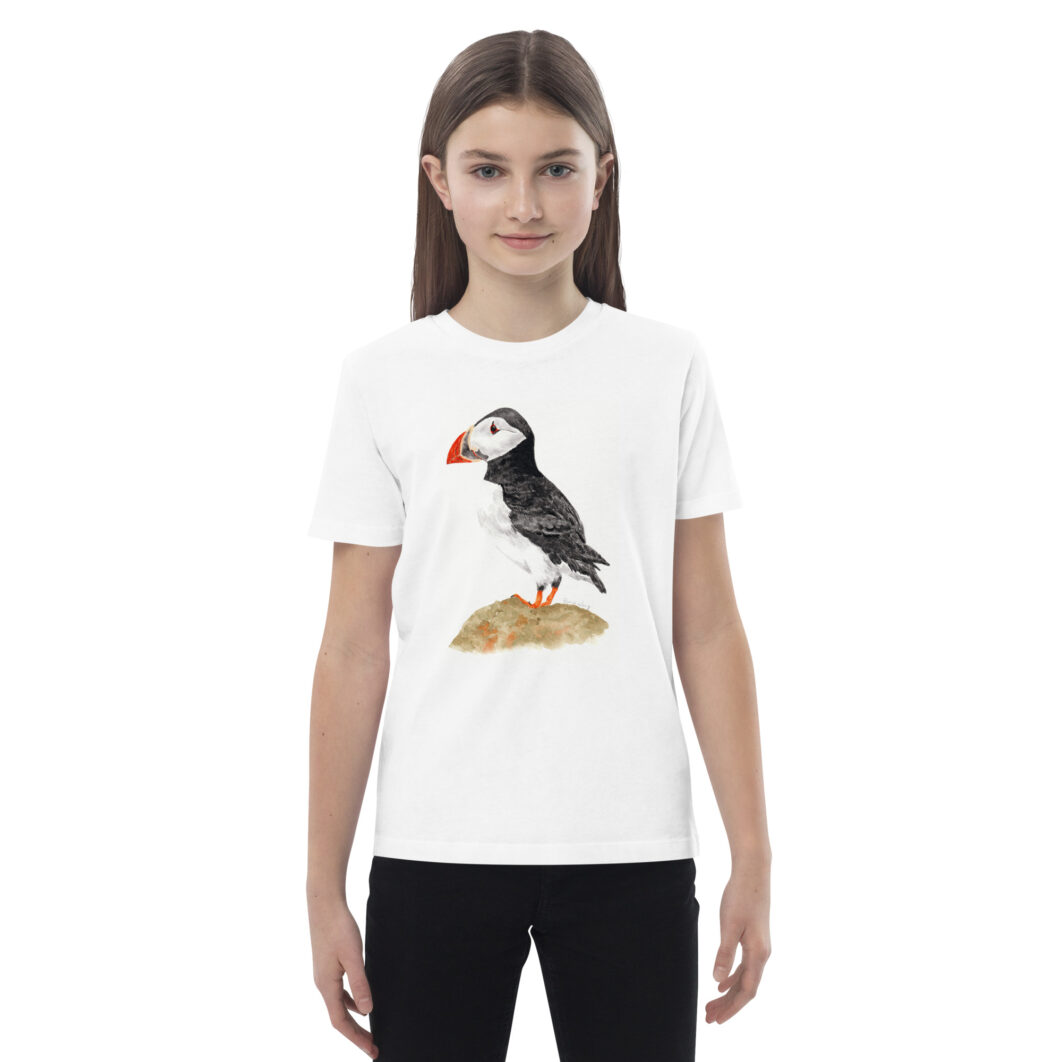 Puffin (organic cotton kids t-shirt) - Image 5