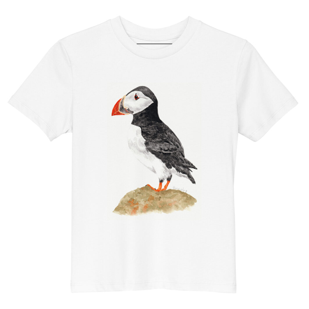 Puffin (organic cotton kids t-shirt) - Image 3